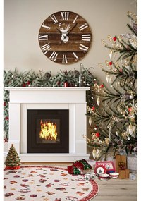 Tappeto rotondo rosso con motivo natalizio ø 150 cm Red Christmas - Villeroy&amp;Boch