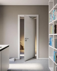 Porta rototraslante Modena bianco matrix L 60 x H 210 cm destra