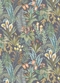Osborne & Little Carta da parati Calla Lily - Midnight