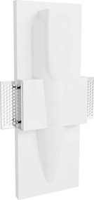 Segnapasso da Incasso GU11 a Goccia in Gesso Pitturabile