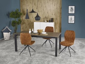 Set tavolo Horizon in ceramica e metallo + 4 sedie K237