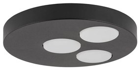 Plafoniera BROS 3xGX53/12W/230V nero