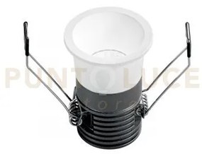 Incasso dot bianco tondo 5w 600lm cct 3000k / 4000k 4x5,5cm