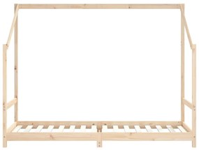 Giroletto per bambini 90x200 cm in legno massello di pino