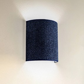 Euluna Applique Boucle in tessuto, blu scuro