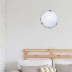 Rabalux 3303 - Plafoniera ALABASTRO 2xE27/60W/230V vetro alabastrino