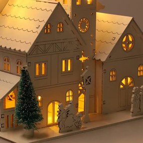 Brilagi - Chiesetta natalizia LED/2xAA