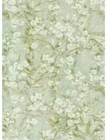 Jannelli & Volpi Carta da parati panoramica Momo - Green Panel 1