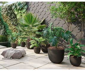 Vaso in plastica riciclata ø 20 cm Havana - Artevasi