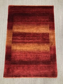 Loribaft Tappeto 80x110 Giallo (Iran) Annodato A Mano
