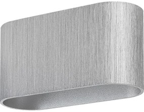 Rabalux 7025 - Applique KAUNAS 1xG9/10W/230V grigia