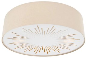 Plafoniera RAYS 2xE27/60W/230V diametro 40 cm beige