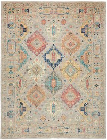 Samarkand Tappeto 240x310 Grigio (Pakistan) Annodato A Mano
