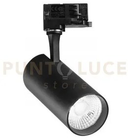 Fox 25w proiettore 3-phase led cob bridgelux 25 w 35° on-off 3300 l...