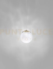 Rina sospensione 16l bianco murrina ottone lucido 2 l22bb led 2700k...