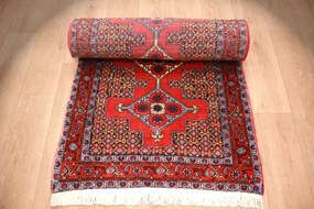 Senneh Tappeto 340x90 (Iran) Annodato A Mano