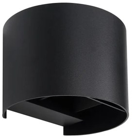 Globo 34168RB - Applique a LED da esterno VERONIKA 2xLED/3W/230V IP44 nero