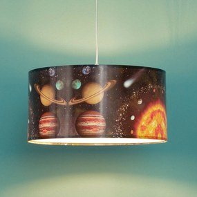 Maco Design Lampada a sospensione Space con stampa spaziale