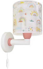 Dalber 41199 - Lampada da parete per bambini RAINBOW 1xE27/15W/230V multicolore