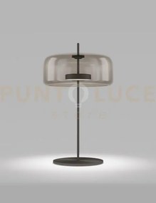Jube lampada da tavolo g fume' trasparente nero opaco 2 l3415 1 le...