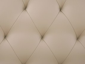 Letto in simil pelle beige con struttura a doghe 180 x 200 cm ESSONNE Beliani