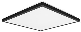 Top Light - Plafoniera LED da bagno ONYX LED/24W/230V IP44 38x38 cm nero