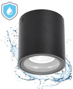 Luce Spot da esterno 1xGU10/35W/230V IP54 arrotondato nero