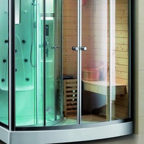Kamalu - cabina doccia multifunzionale - sauna finlandese doccia idromassaggio
