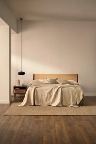 Kave Home - Tappeto Galinda di fibre sintetiche color topo 160 x 230 cm