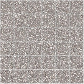 Mosaico 30x30 Effetto Marmo Rettificato In Gres Porcellanato Grey Ceramica Sant Agostino Newdeco CSAMMNDG30