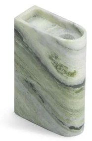 Northern - Monolith Candle Holder Medium Mixed Green Marble Northern