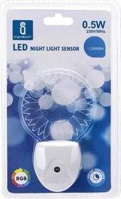 Aigostar - LED RGB Luce notturna con sensore LED/0,5W/230V sun