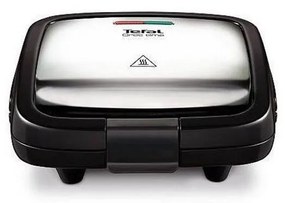 Tefal - Macchina per i panini CROC TIME 700W/230V nero/cromo
