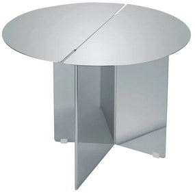 Tavolino rotondo in acciaio inox ø 50 cm Oru – Blomus