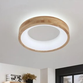 Brilagi-LED Plafoniera FALCON WOOD LED/30W/230V 3000/4000/6000K 45 cm legno