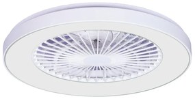 Ventilatore da soffitto Estepa RGB bianco , D. 58 cm INSPIRE
