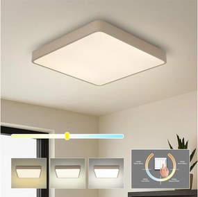 BRILAGI - Plafoniera LED POOL SQUARE LED/36W/230V 3000/4000/6000K 40x40 cm beige