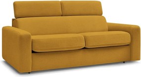 Divano color senape allungabile 195 cm Monaco – Bobochic Paris