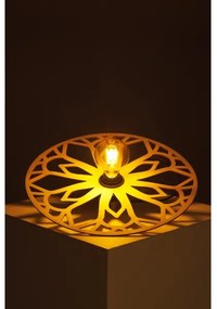 Lampadario a plafone FALCO 1xE27/60W/230V diametro 40 cm beige