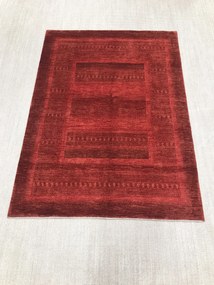 Loribaft Tappeto persiano 210 x 150 Rosso (Iran) Annodato A Mano