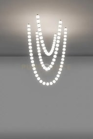 Lampada a sospensione perla, 88 sfere, led 264 watt, lumen 22440, 3...