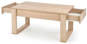 Tavolino NEA 52x110 cm beige/quercia sonoma