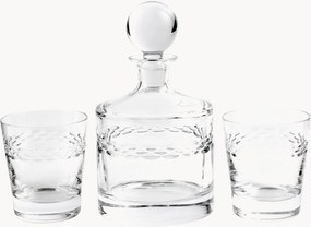 Set decanter e bicchieri in cristallo Neo 3 pz