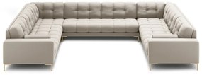 Divano angolare a U beige Bali - Cosmopolitan Design
