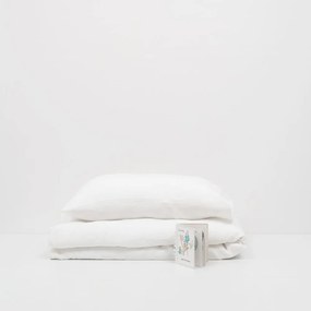 Federa per bambini in lino bianco Nature, 40 x 60 cm White - Linen Tales