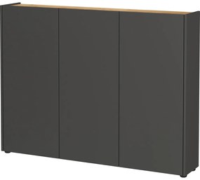 Scarpiera color antracite effetto rovere 138x105x25 cm Libbiano – Germania