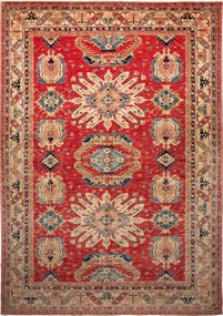 Kazak Tappeto 410 x 300 Rosso (Pakistan) Annodato A Mano