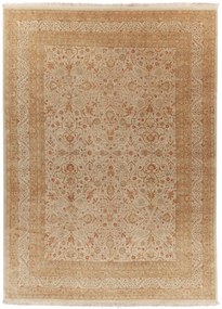 Tabriz Tappeto 350x250 (Indian) Annodato A Mano