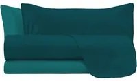 Completto letto matrimoniale double face petrolio Datex
