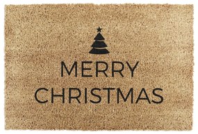 Zerbino in cocco con motivo natalizio 40x60 cm Merry Christmas - Artsy Doormats